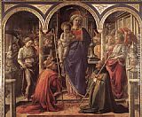 Madonna and Child with St Fredianus and St Augustine by Fra Filippo Lippi